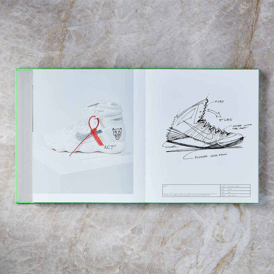 Virgil Abloh Nike ICONS Coffee Table Book CB2 KSA